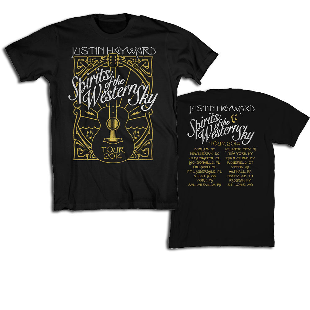 Justin Hayward Spirits Tour T-Shirt-XX-Large