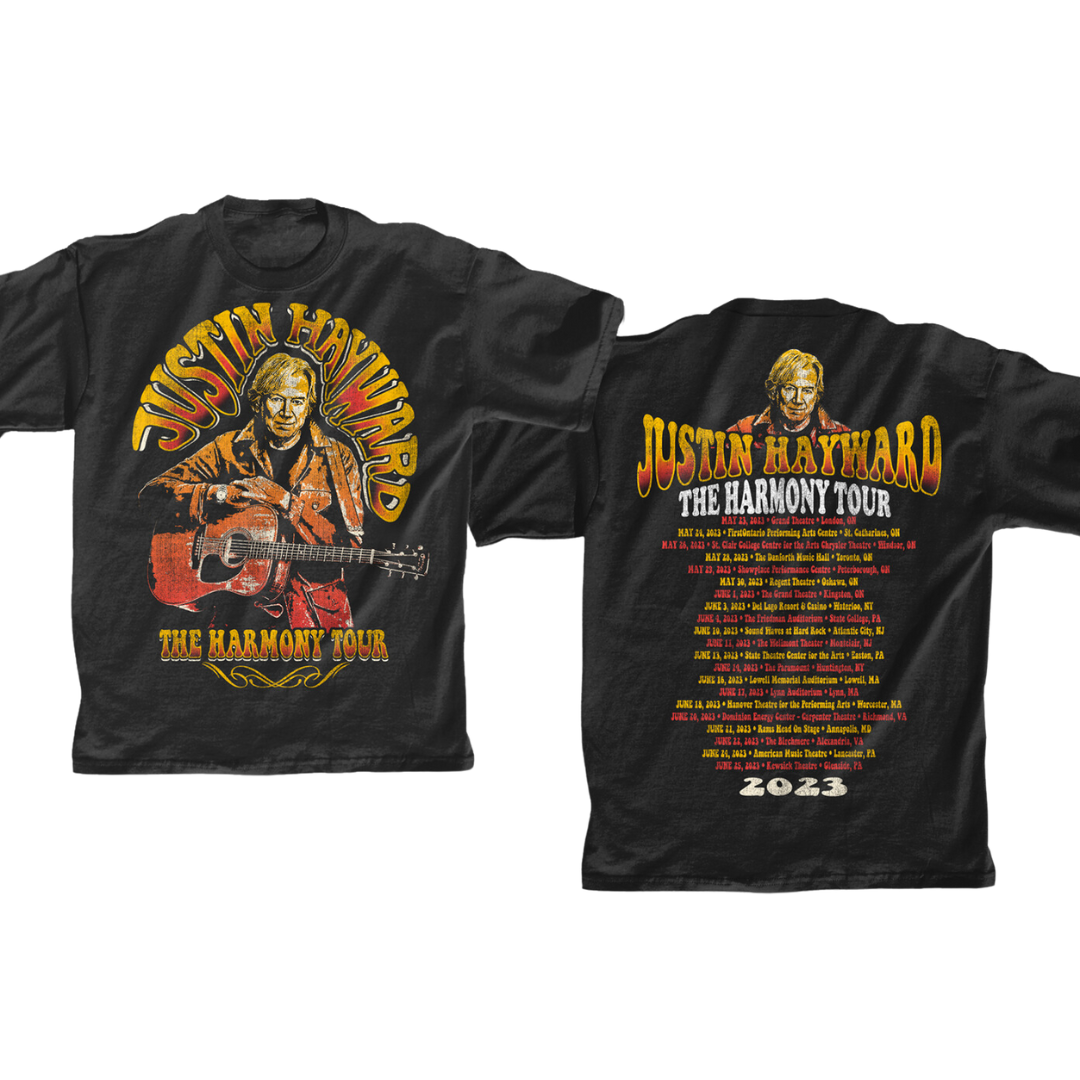 SPRING THE HARMONY 2023 TOUR TEE Justin Hayward