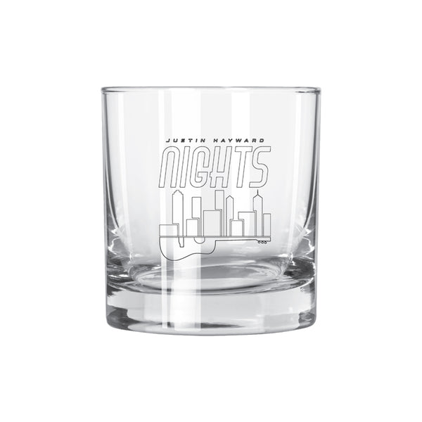 Justin Hayward "Nights" Whiskey Glass